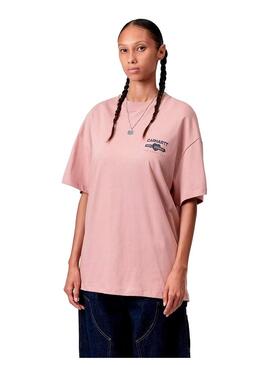 Camiseta Mujer Carhartt WIP Modal Rosa