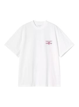 Camiseta Mujer Carhartt WIP Modal Blanca