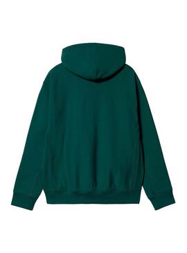 Sudadera Hombre Carhartt WIP American Script Verde