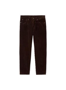 Pantalon Hombre Carhartt WIP Newel Pant Pana Marro