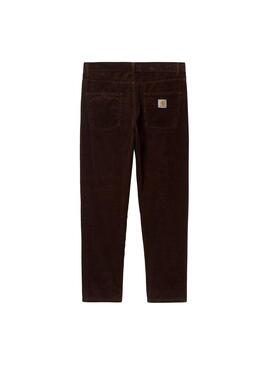 Pantalon Hombre Carhartt WIP Newel Pant Pana Marro