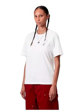 Camiseta Mujer Carhartt WIP Hearts of Hartts Blanco