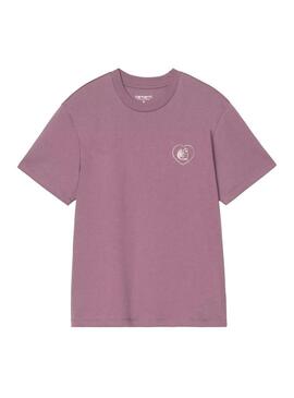 Camiseta Mujer Carhartt WIP Hearts Of Hartts Morada