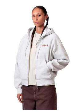 Sudadera Mujer Carhartt WIP Schooling Gris