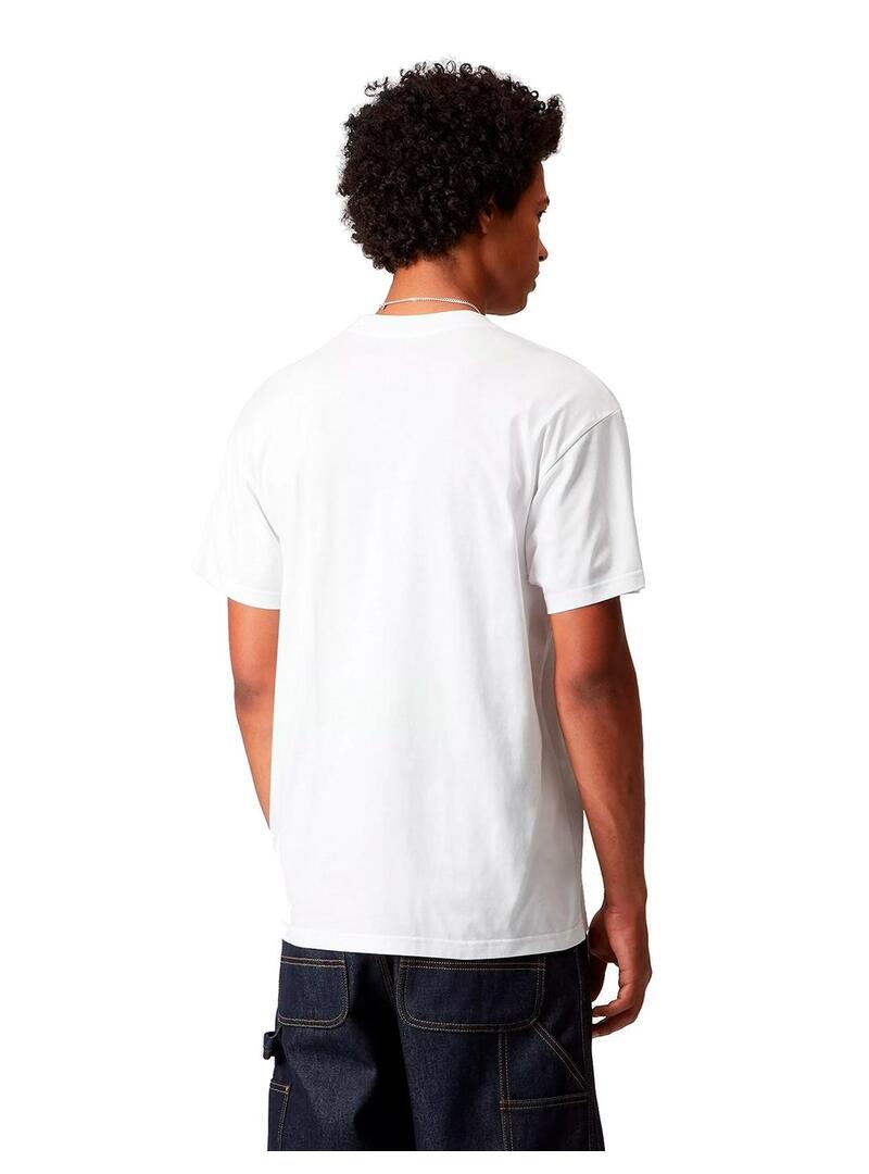 Camiseta Hombre Carhartt WIP Wild Dog Blanco