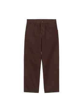 Pantalón Hombre Carhartt WIP Single Knee Marrón