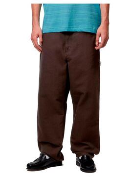 Pantalón Hombre Carhartt WIP Single Knee Marrón
