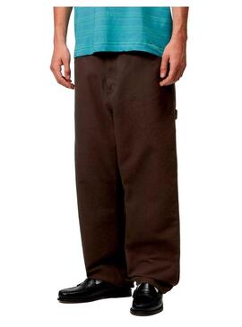 Pantalón Hombre Carhartt WIP Single Knee Marrón