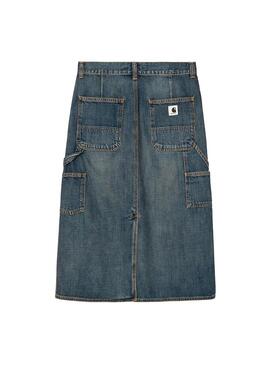 Falda Mujer Carhartt WIP Single Knee Vaquera