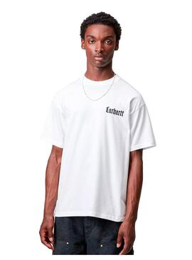 Camiseta Hombre Carhartt WIP Schooling Blanca