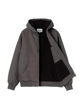 Cazadora Hombre Carhartt WIP Active Gris Oscuro