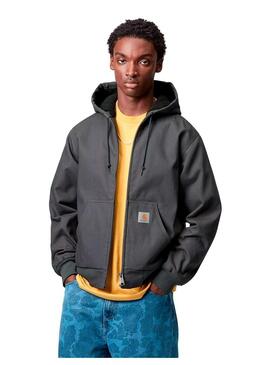 Cazadora Hombre Carhartt WIP Active Gris Oscuro