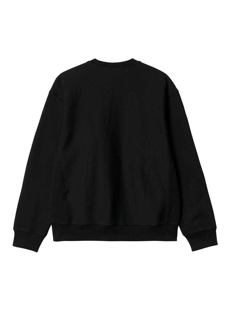 Sudadera Hombre Carhartt WIP American Script Negra