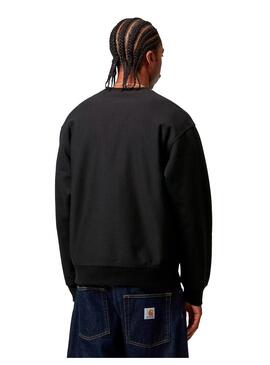 Sudadera Hombre Carhartt WIP American Script Negra