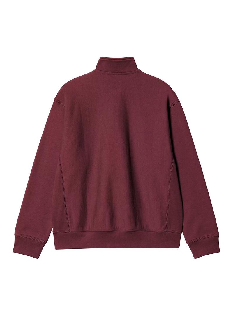 Sudadera Hombre Carhartt WIP Half Zip American Gra