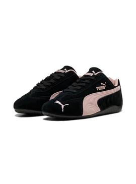 Zapatilla Unisex Puma SpeedCat Negra Rosa