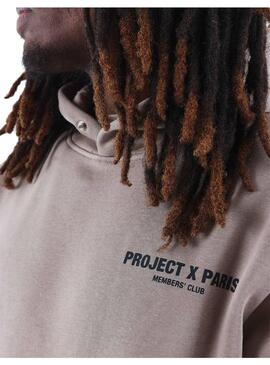 Sudadera Hombre ProjectxParis Members´Club Beige