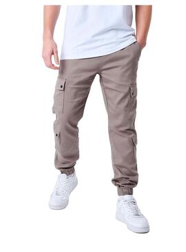 Pantalon Hombre ProjectxParis Cargo Beige
