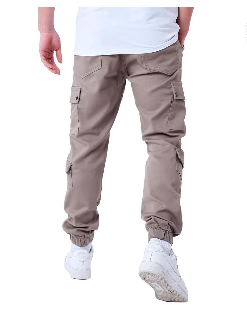 Pantalon Hombre ProjectxParis Cargo Beige