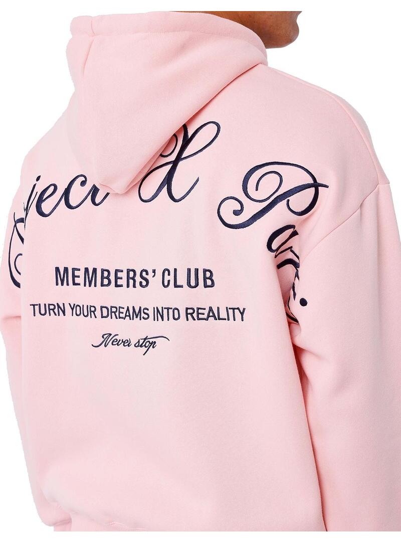Sudadera Hombre Project X Paris Members´ Club Rosa
