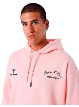 Sudadera Hombre Project X Paris Members´ Club Rosa