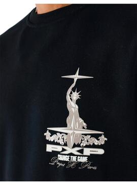 Sudadera Hombre Project X Paris Déité Negra