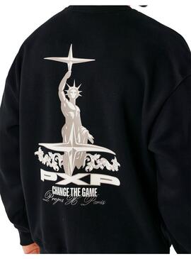 Sudadera Hombre Project X Paris Déité Negra