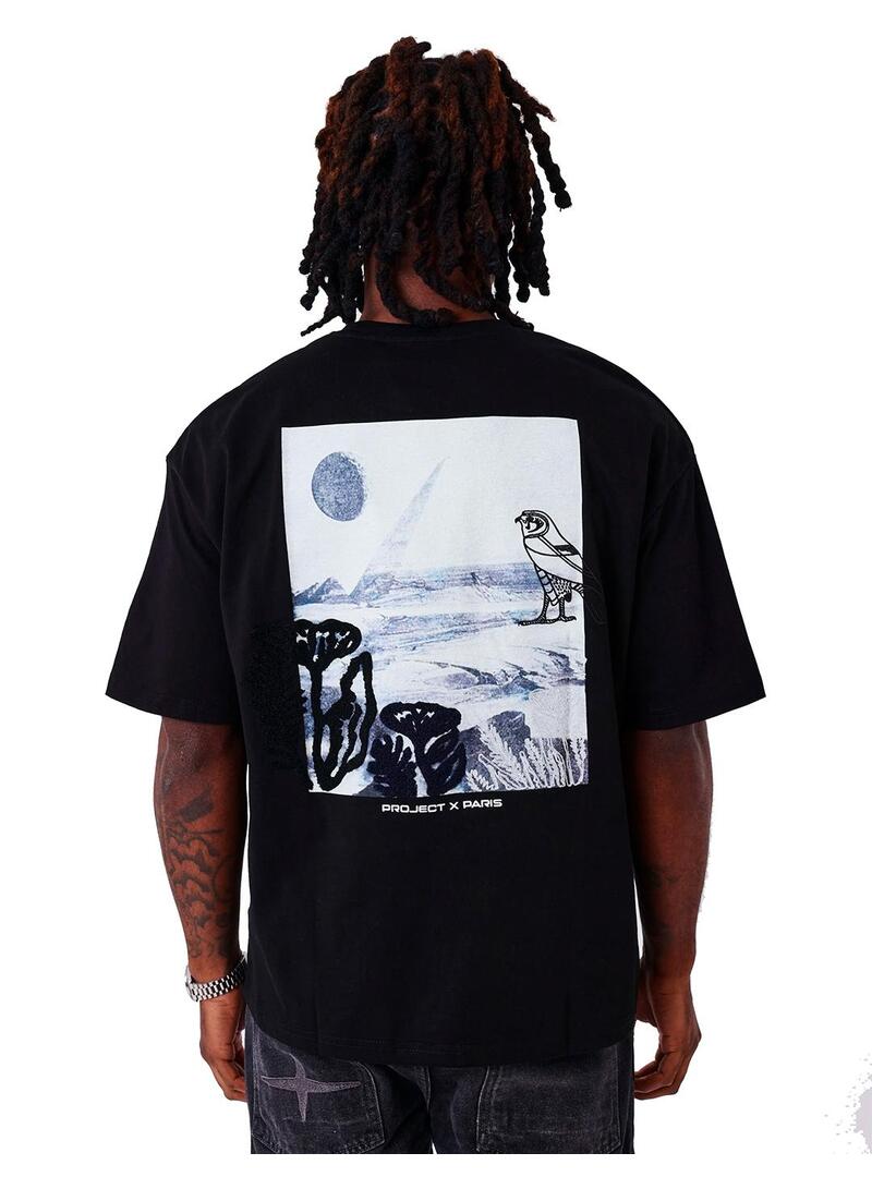 Camiseta Hombre Project X Paris Negra