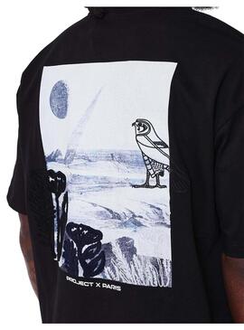 Camiseta Hombre Project X Paris Negra