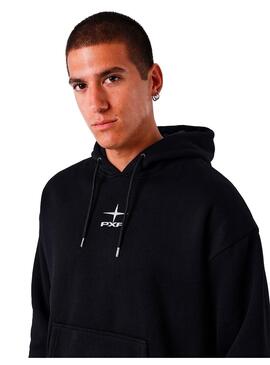 Sudadera Hombre Project X Paris Halcon Egipcio Negra