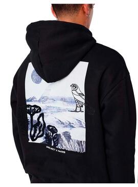 Sudadera Hombre Project X Paris Halcon Egipcio Negra
