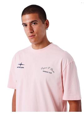 Camiseta Hombre Project X Paris Members´ Club Rosa