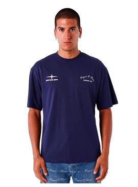 Camiseta Hombre Project X Paris Members´ Club Marino Rosa