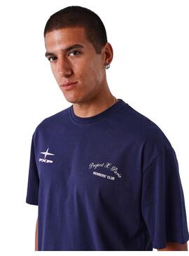 Camiseta Hombre Project X Paris Members´ Club Marino Rosa