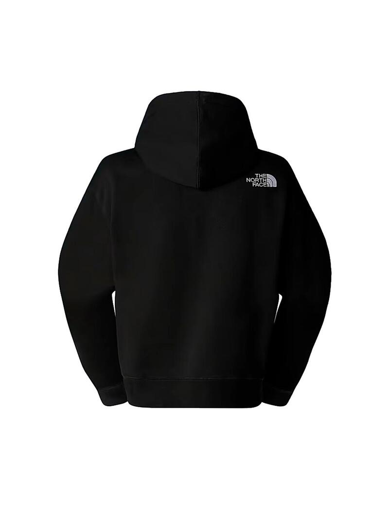 Sudadera Mujer The North Face Crop Negra