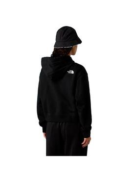 Sudadera Mujer The North Face Crop Negra