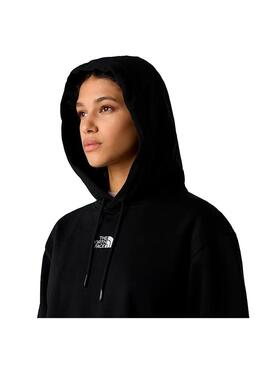 Sudadera Mujer The North Face Crop Negra