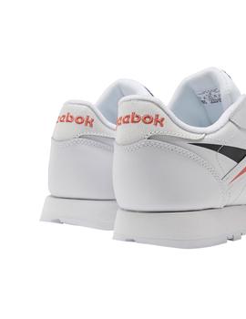 Zapatilla Mujer Reebok Classic Blanca/Roja/Negro