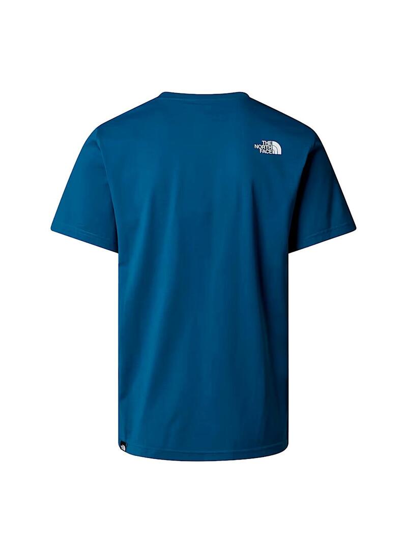 Camiseta Hombre The North Face Easy Azul