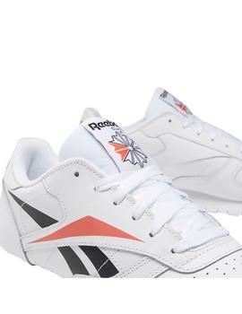 Zapatilla Mujer Reebok Classic Blanca/Roja/Negro