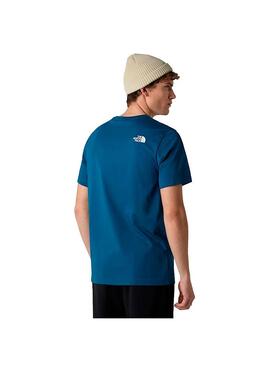 Camiseta Hombre The North Face Easy Azul