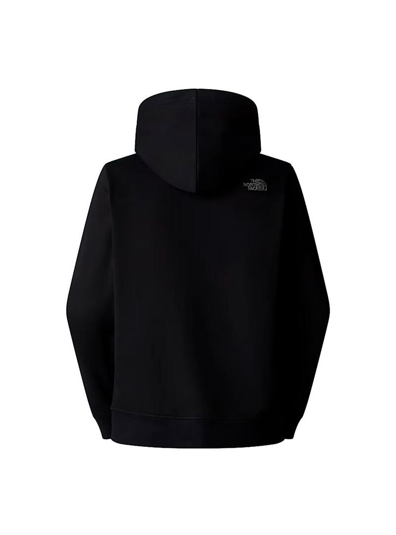 Sudadera Hombre The North Face Drew Peak Negra Gris
