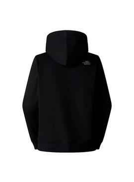 Sudadera Hombre The North Face Drew Peak Negra Gris