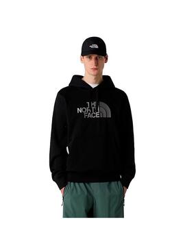 Sudadera Hombre The North Face Drew Peak Negra Gris