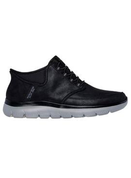 Bota Hombre Skechers Summits Slip-In Gris Oscuro