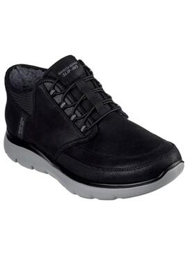 Bota Hombre Skechers Summits Slip-In Gris Oscuro
