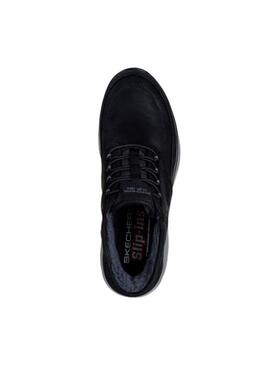 Bota Hombre Skechers Summits Slip-In Gris Oscuro