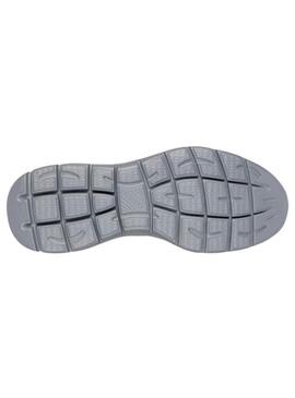 Bota Hombre Skechers Summits Slip-In Gris Oscuro