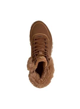 Bota Mujer Skechers Uno Rugged Marrón
