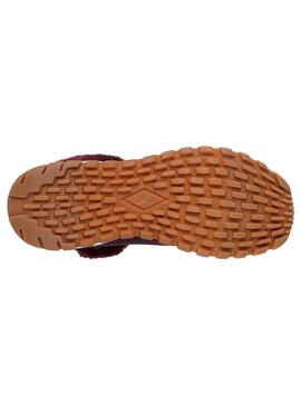 Bota Mujer Skechers Uno Rugged Granate